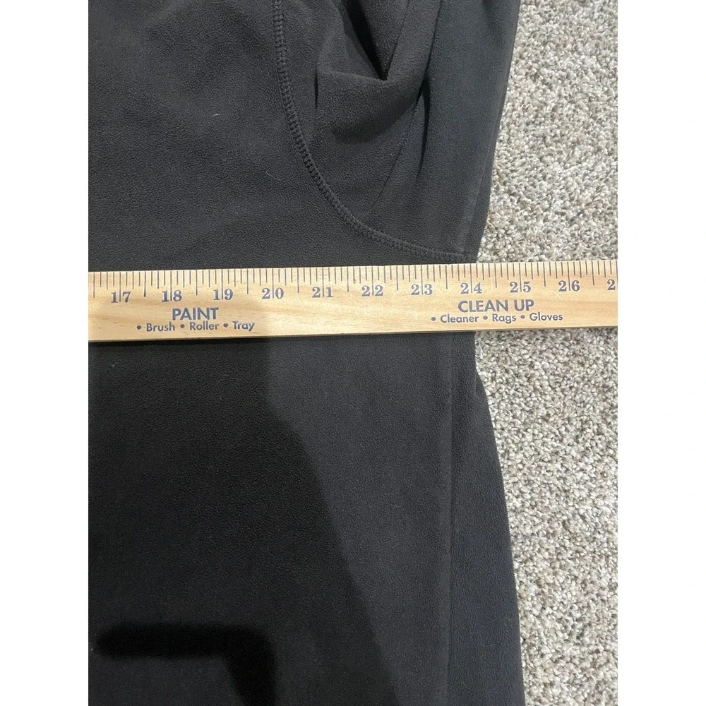 The North Face TKA-100 Light Weight Black 1/4 Zip Fleece Jacket Men's XXL